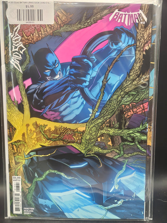 #13D (Ryan) BATMAN (RYAN SOOK CARD STOCK VAR BATMAN BAD SEEDS)
