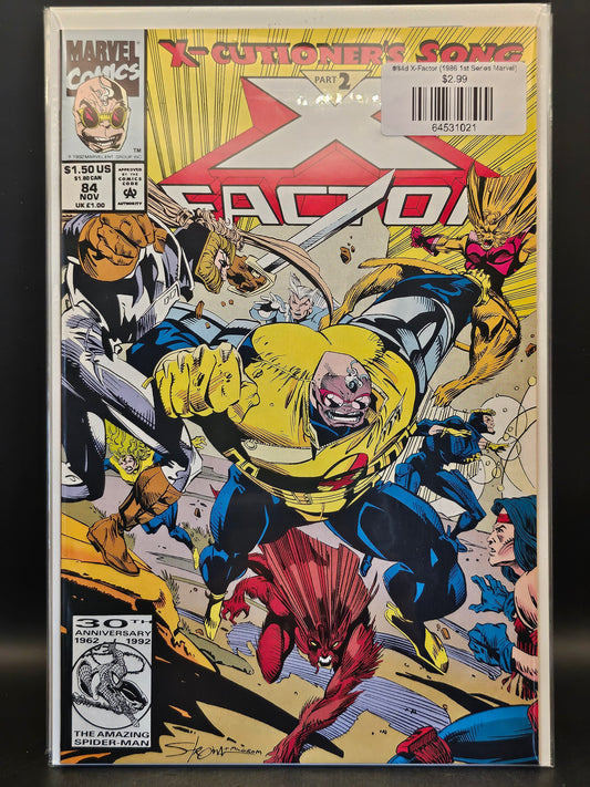 #84d X-Factor (1986 1st Series Marvel)