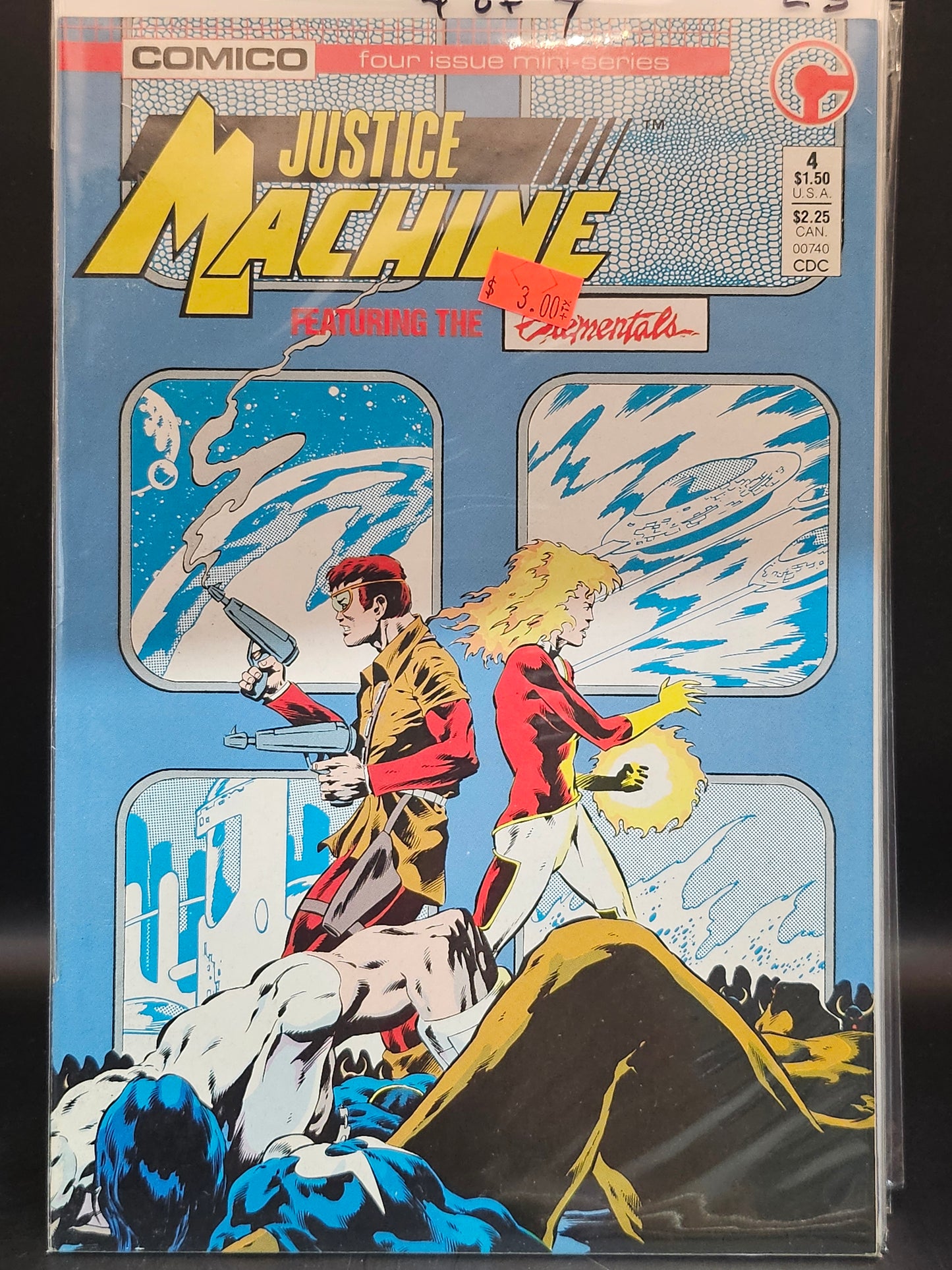 #1-4 Justice Machine featuring The Elementals (1986)