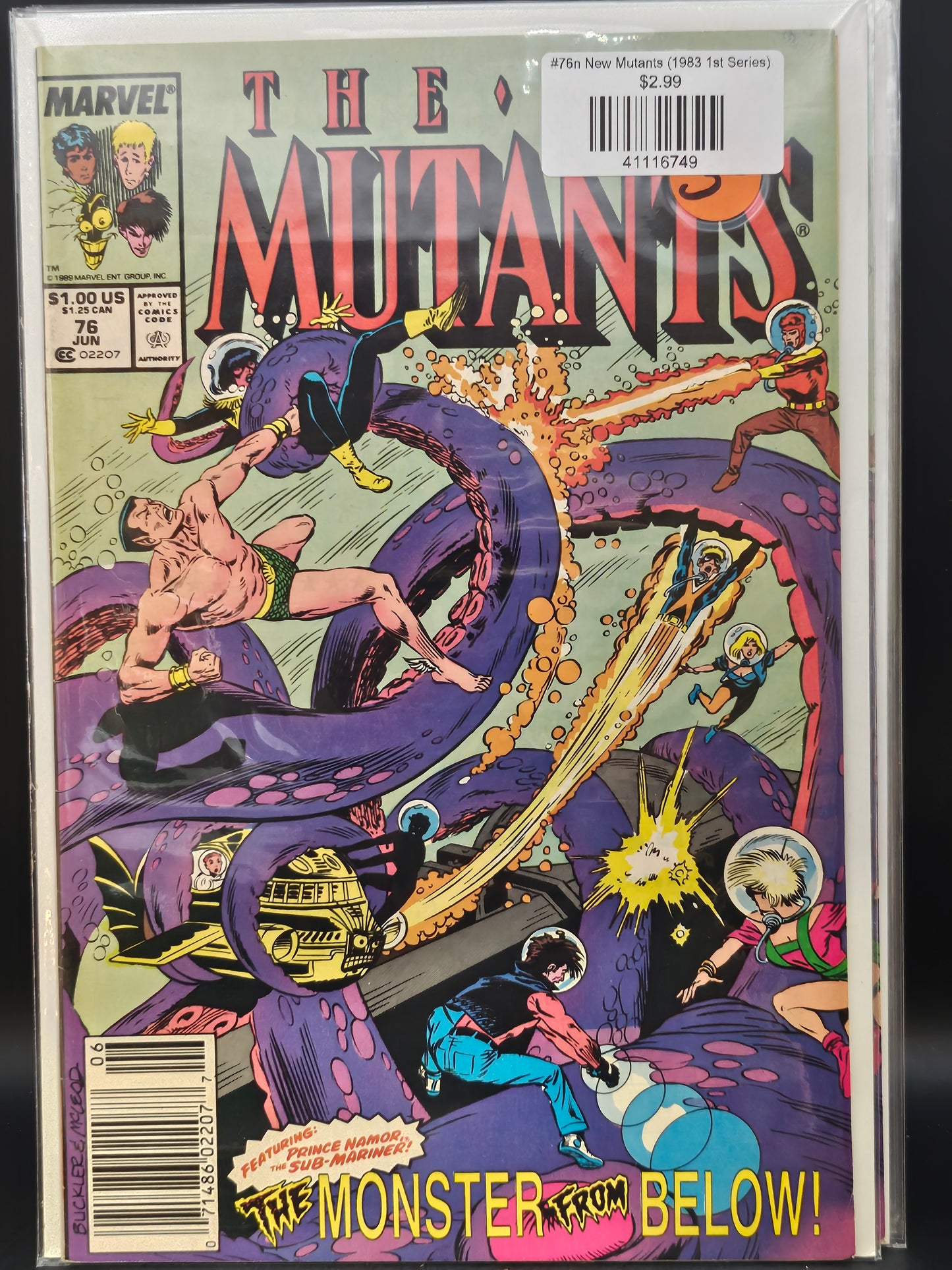 #76n New Mutants (1983 1st Series)