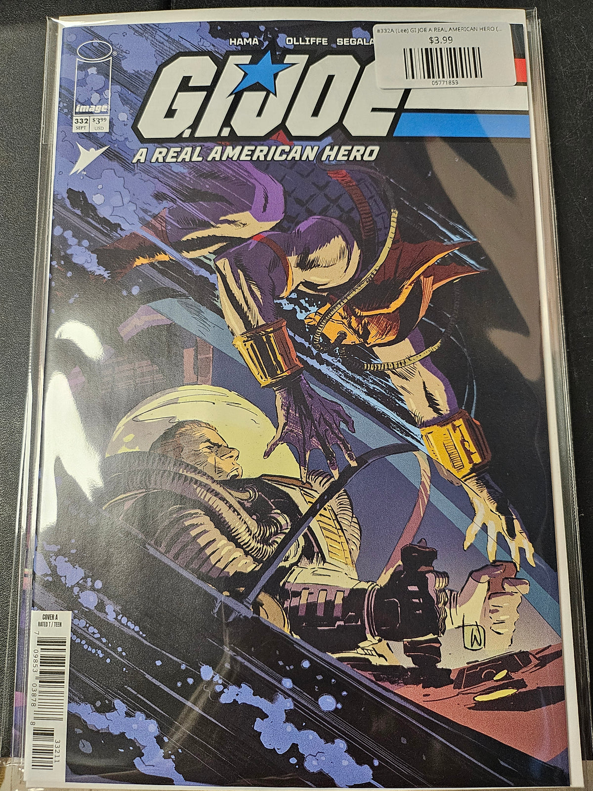 #332A (Lee) GI JOE A REAL AMERICAN HERO (LEE WEEKS & DAVE STEWART)