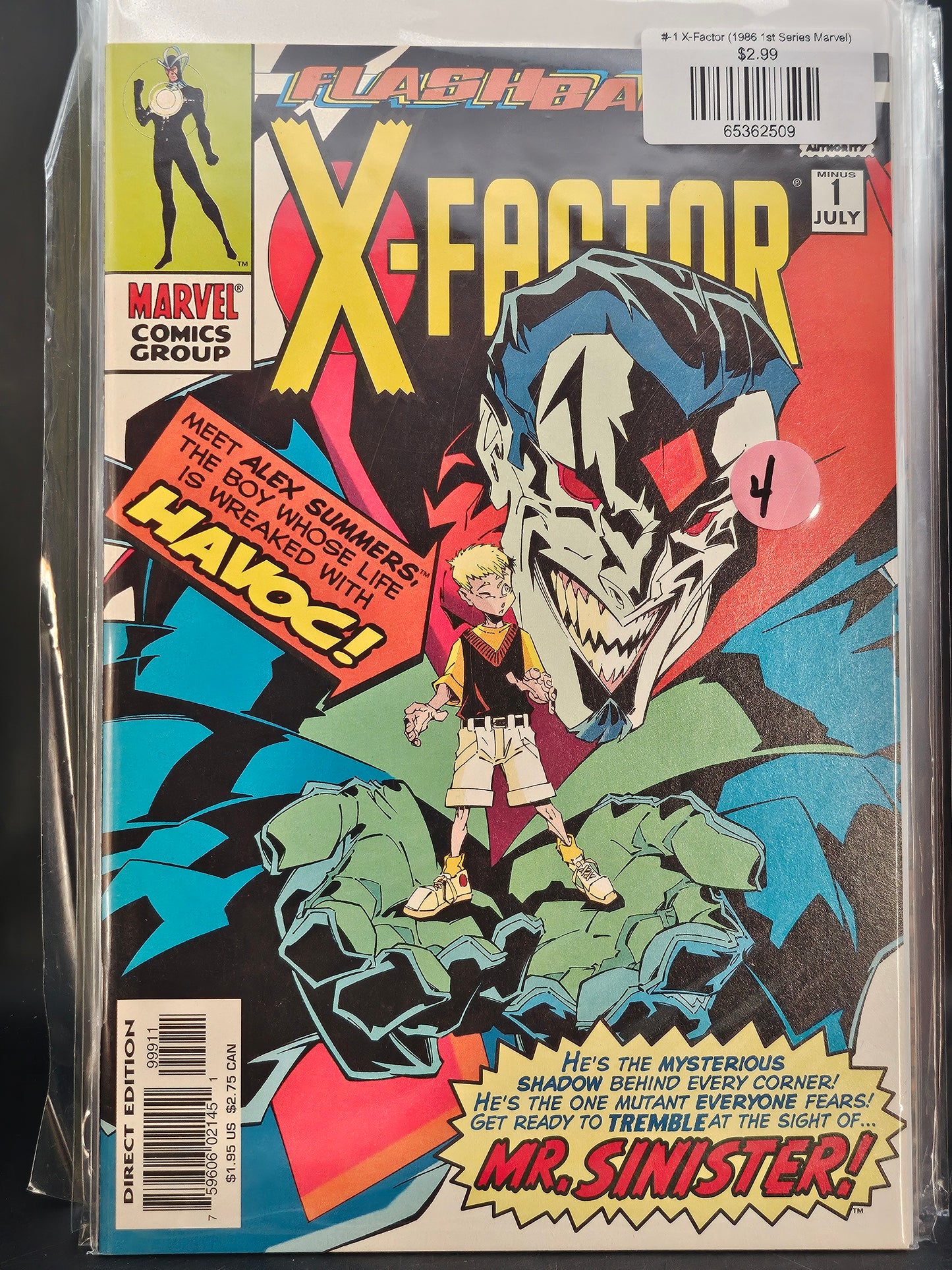 #-1 X-Factor (1986 1st Series Marvel)