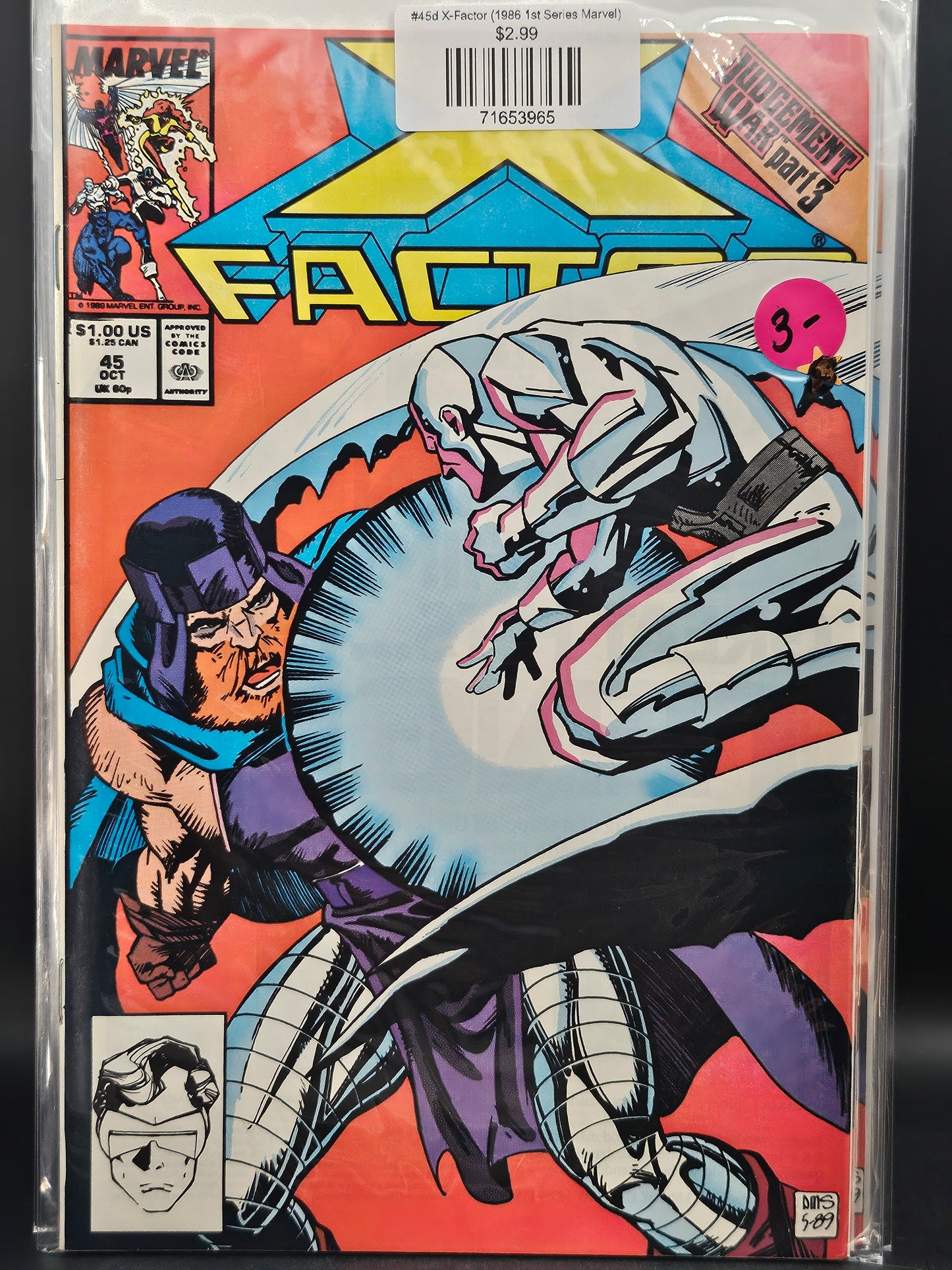 #45d X-Factor (1986 1st Series Marvel)