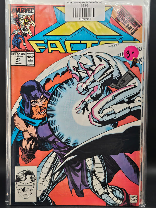 #45d X-Factor (1986 1st Series Marvel)
