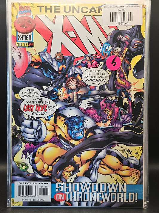#344d Uncanny X-Men (1963 1st Series)