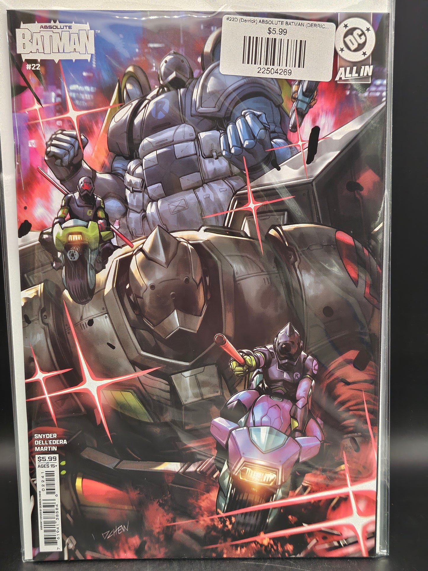 #22D (Derrick) ABSOLUTE BATMAN (DERRICK CHEW CARD STOCK VAR)