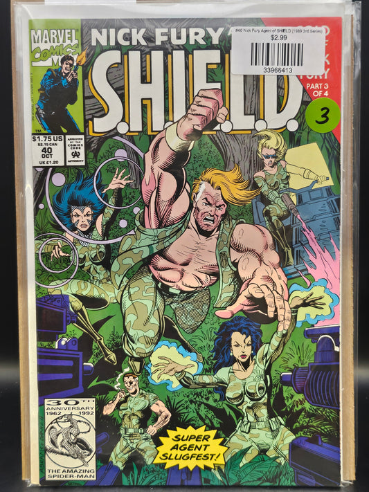 #40 Nick Fury Agent of SHIELD (1989 3rd Series)