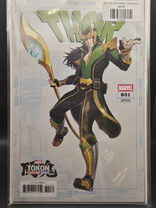 #801 (Tokon) THOR (MARVEL TOKON: FIGHTING SOULS VARIANT)