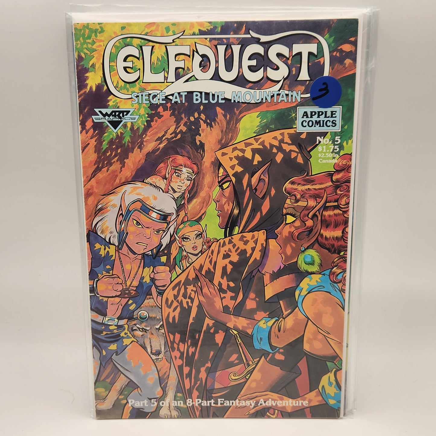 #1-8 Elfquest Siege at Blue Mountain (1987)