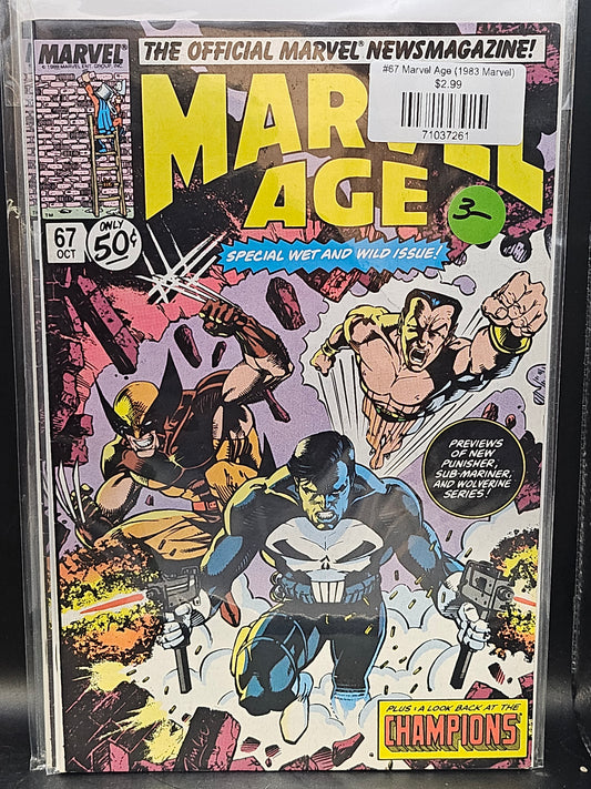 #67 Marvel Age (1983 Marvel)