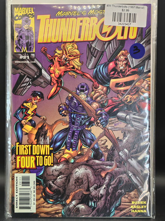 #31 Thunderbolts (1997 Marvel)