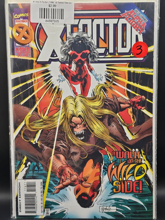 #116d X-Factor (1986 1st Series Marvel)