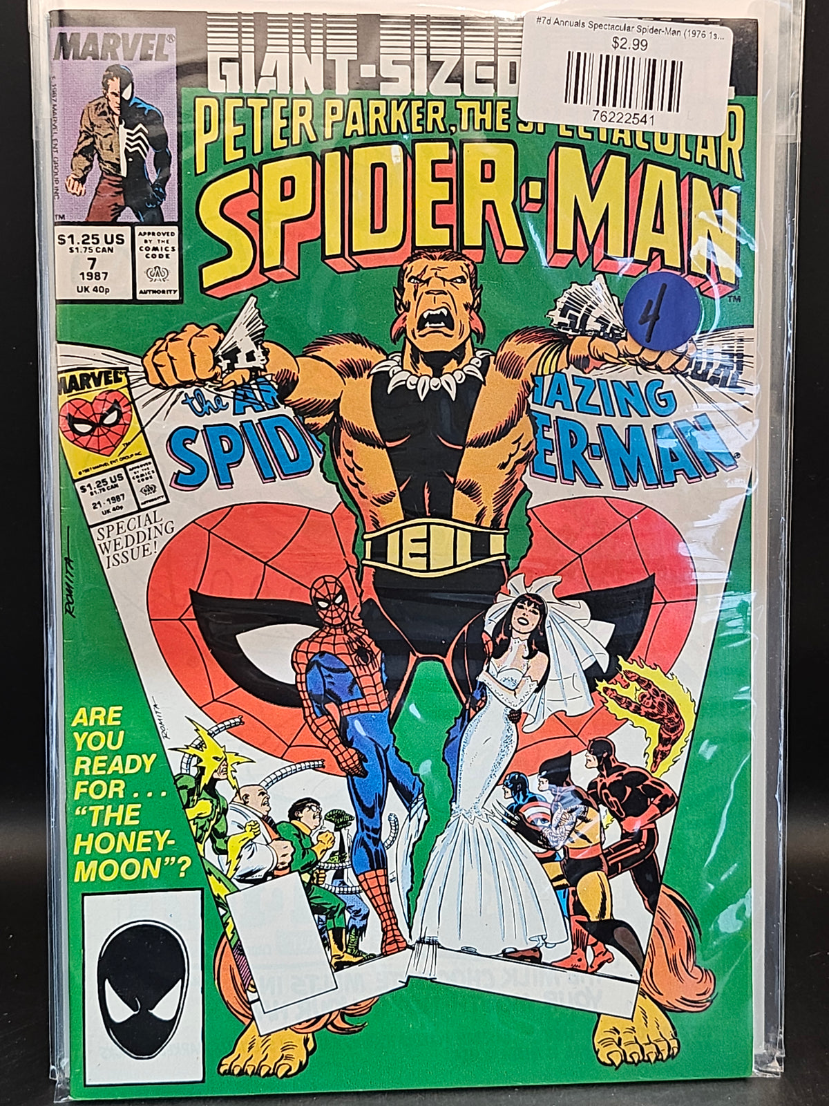 #7d Annuals Spectacular Spider-Man (1976 1st Series)