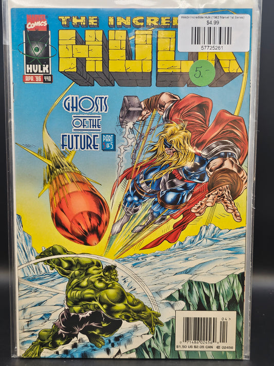 #440n Incredible Hulk (1962 Marvel 1st Series)