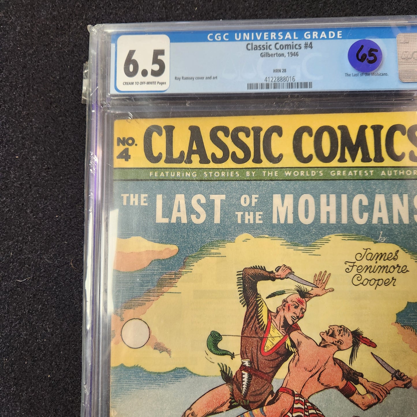 Classic Comics Slab #4 (1946)