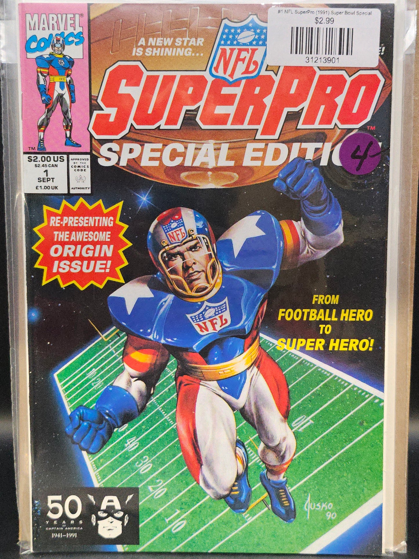 #1 NFL SuperPro (1991) Super Bowl Special