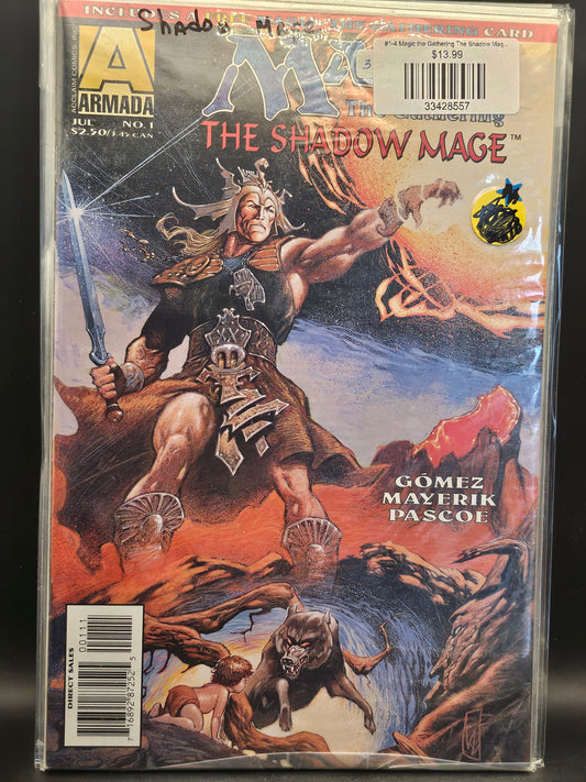 #1-4 Magic the Gathering The Shadow Mage (1995)