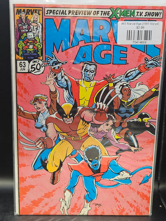 #63 Marvel Age (1983 Marvel)