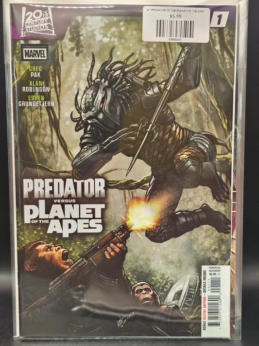 #1 PREDATOR VS. THE PLANET OF THE APES