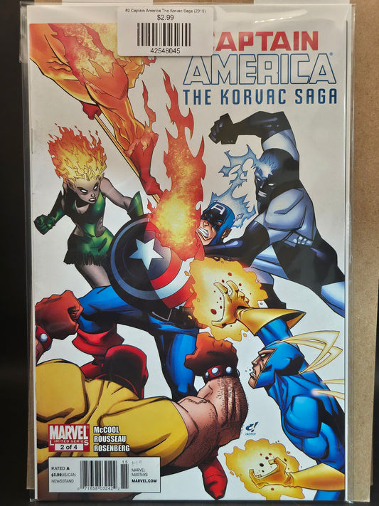 #2 Captain America The Korvac Saga (2010)