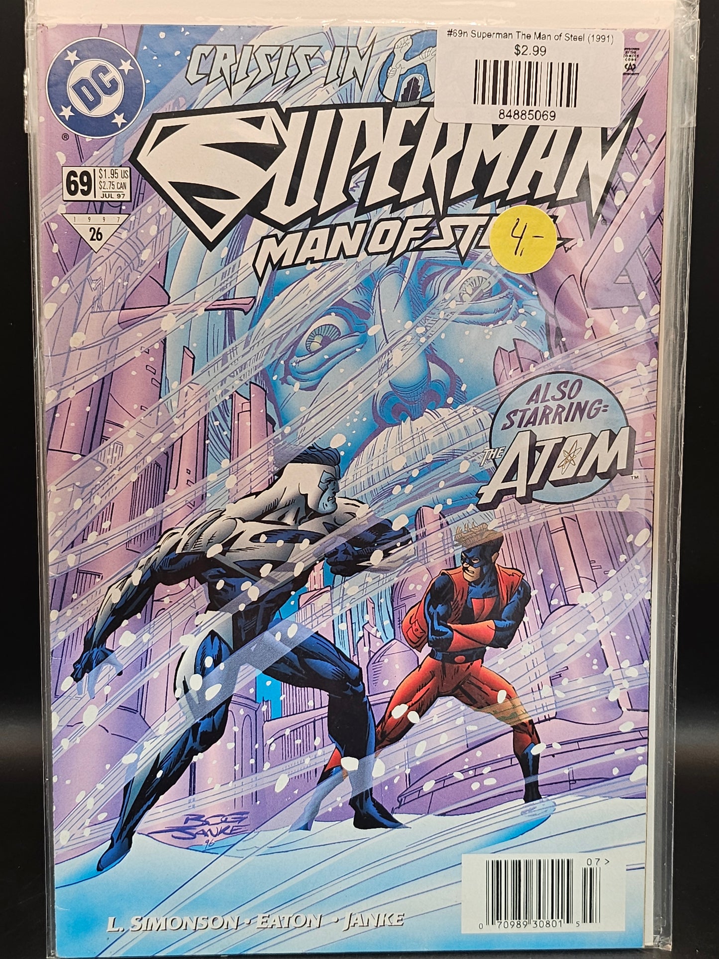 #69n Superman The Man of Steel (1991)