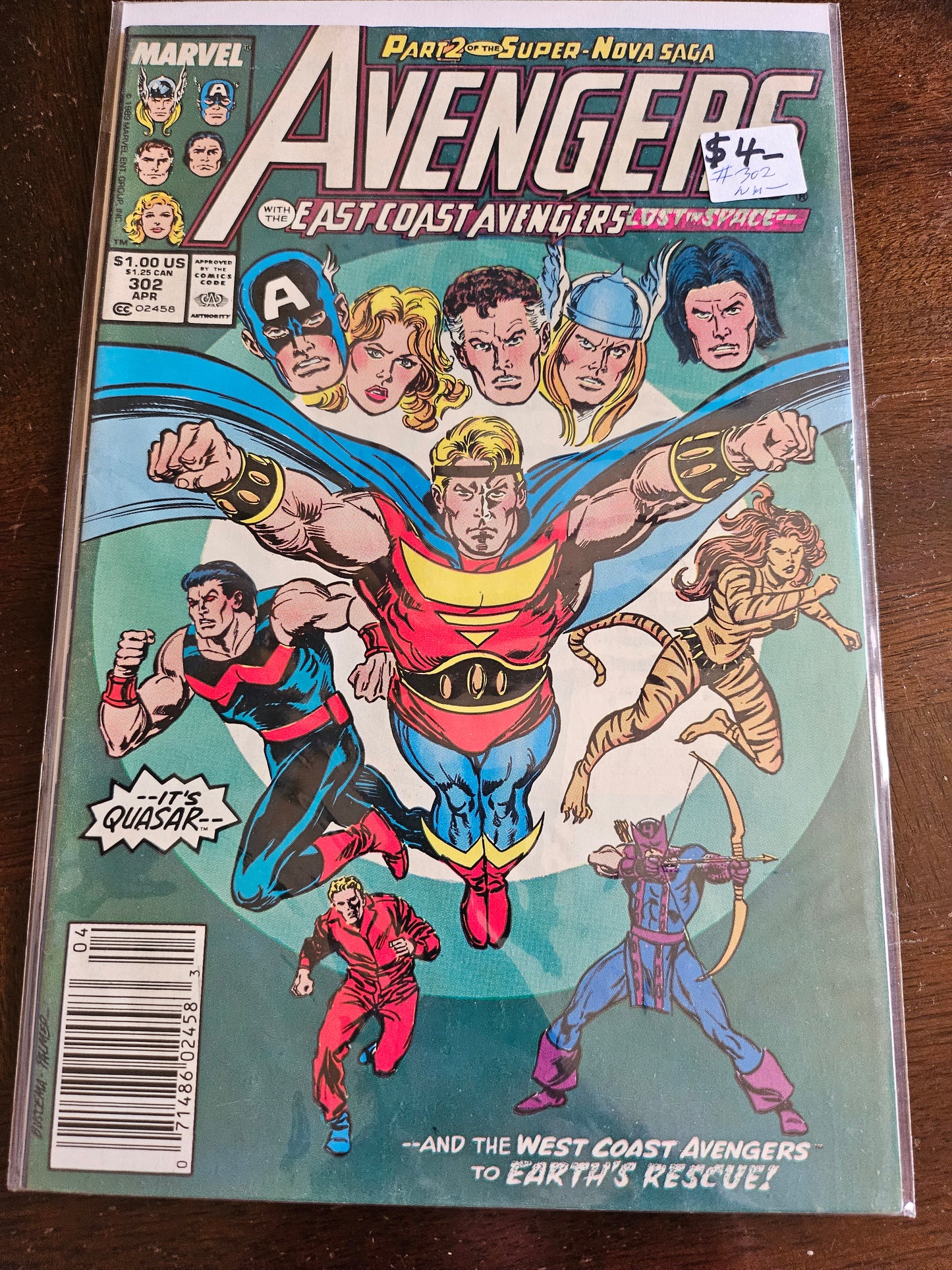 Avengers – Marvel Comics – (1963–1999) – Volume 1 – #302