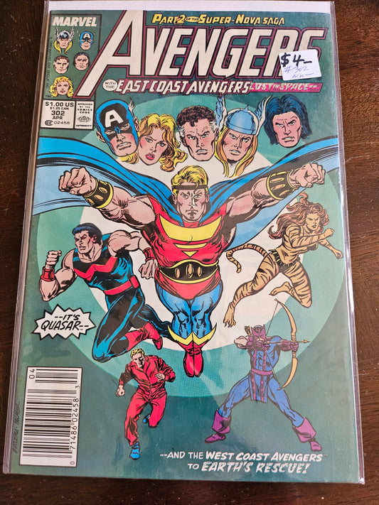 Avengers – Marvel Comics – (1963–1999) – Volume 1 – #302