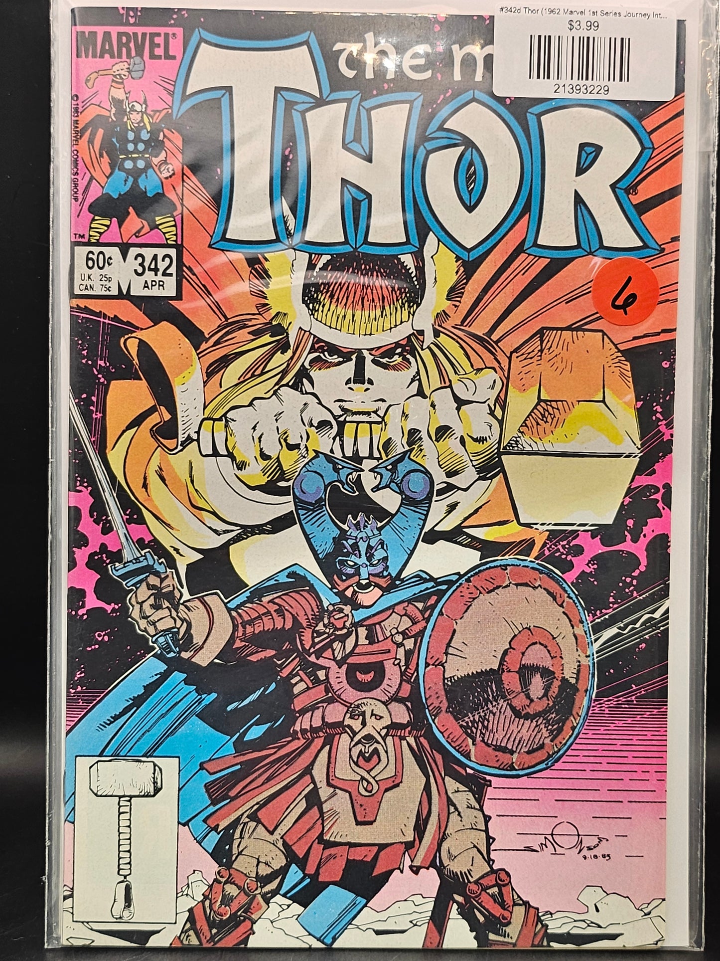 #342d Thor (1962 Marvel 1st Series Journey Into Mystery)