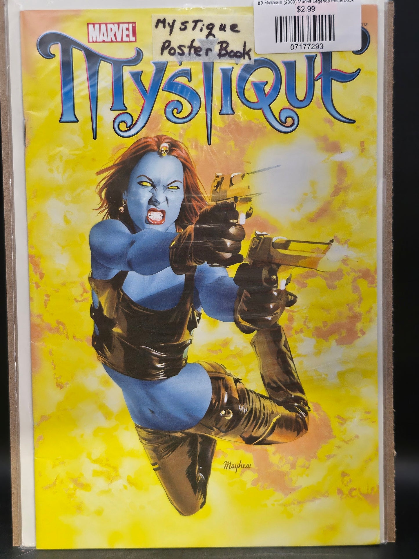 #0 Mystique (2003) Marvel Legends Posterbook