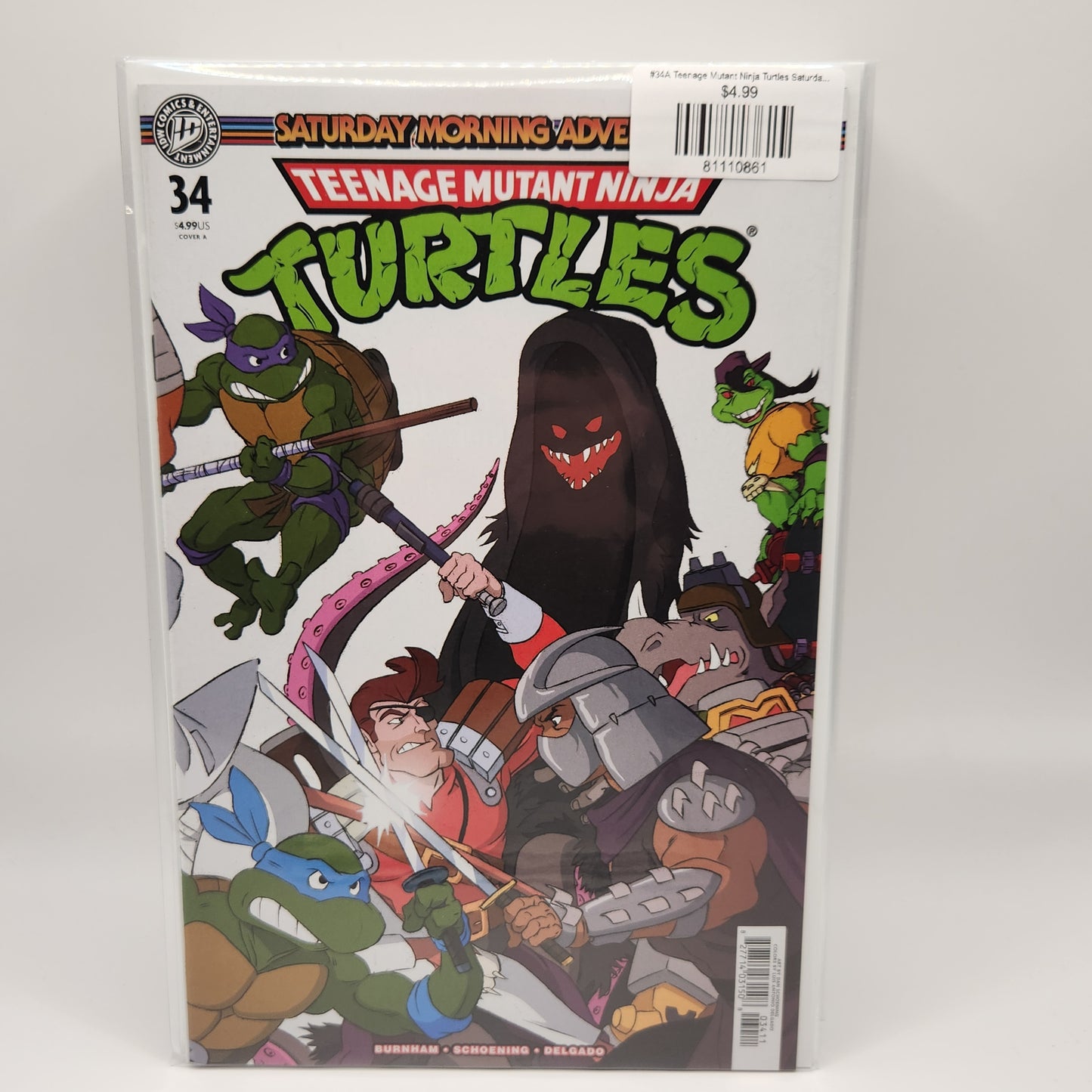 #34A Teenage Mutant Ninja Turtles Saturday Morning Adventures (2023 IDW)