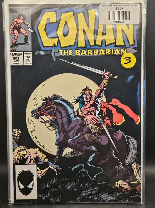 #202 Conan the Barbarian (1970 Marvel)