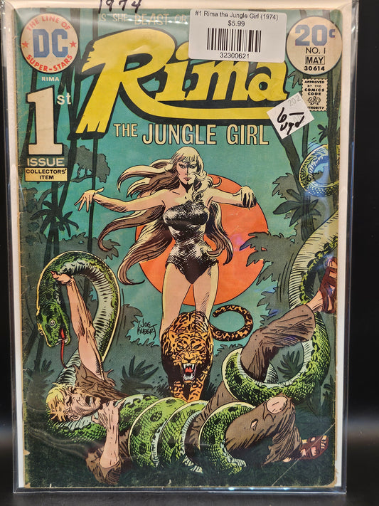 #1 Rima the Jungle Girl (1974)