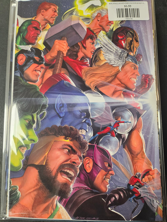 #3A (Alex) JLA/AVENGERS (FACSIMILE EDITION ALEX ROSS 2-PART CONNECTING)