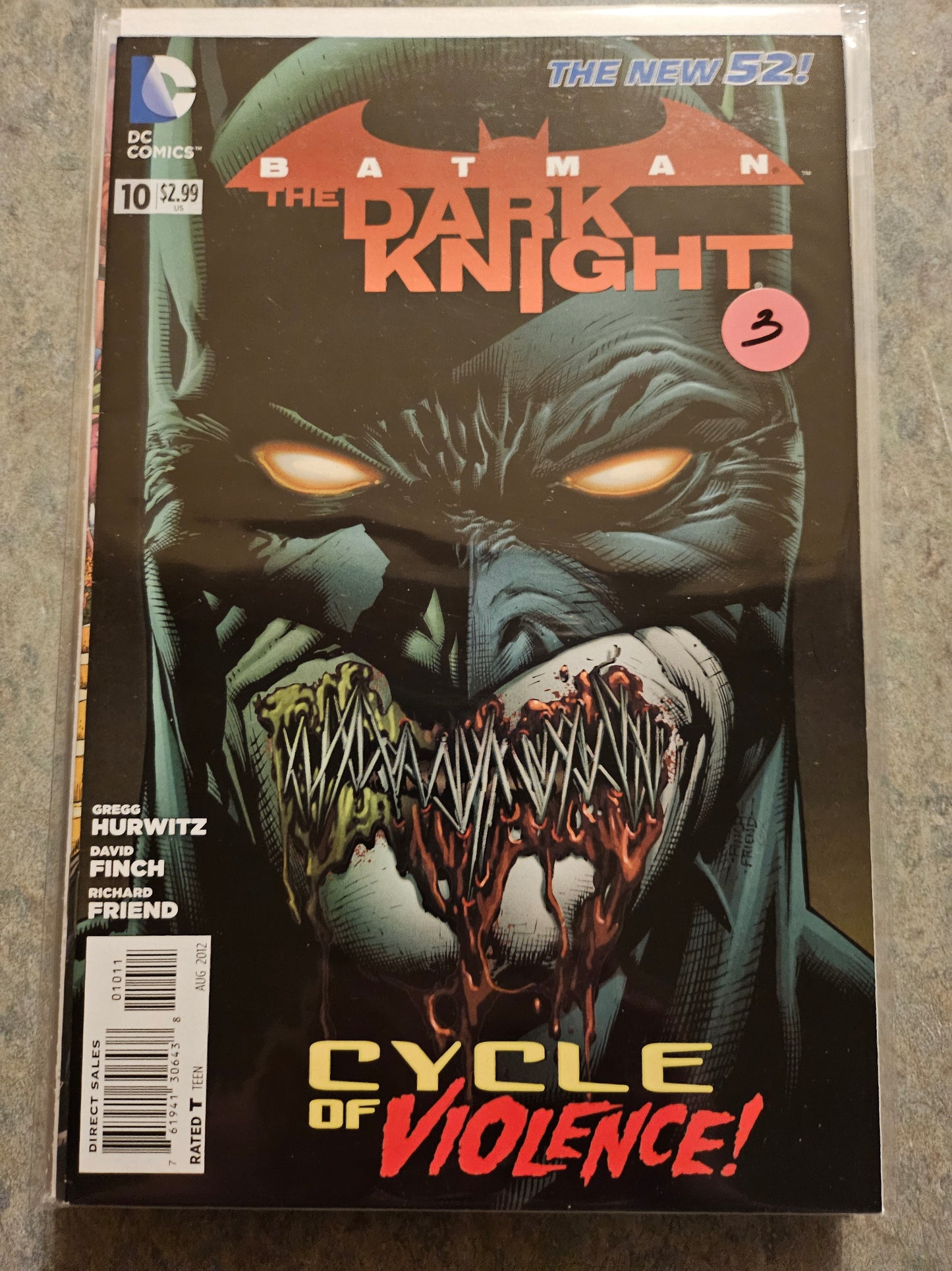 Batman: The Dark Knight – DC Comics – (2011–2014) – Volume 2 – #10 - Cover A