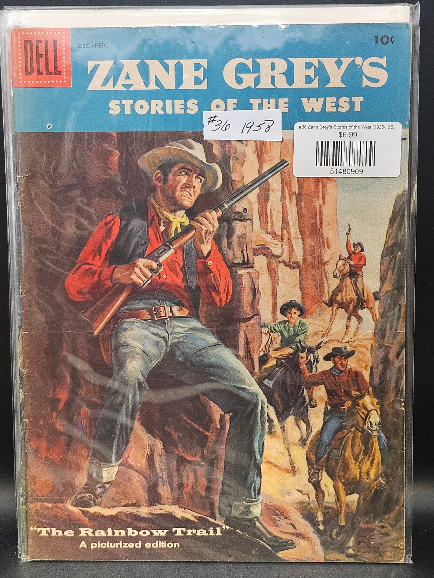 #36 Zane Grey's Stories of the West (1955-1958 Dell)