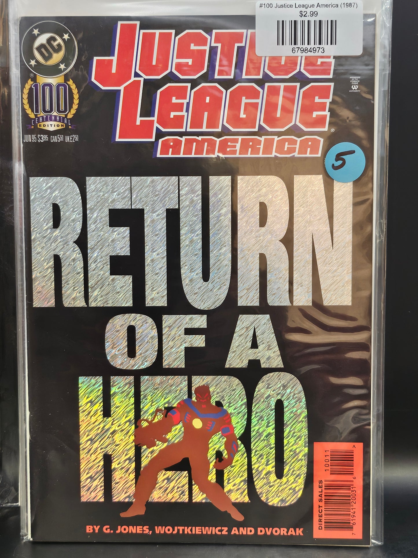 #100 Justice League America (1987)