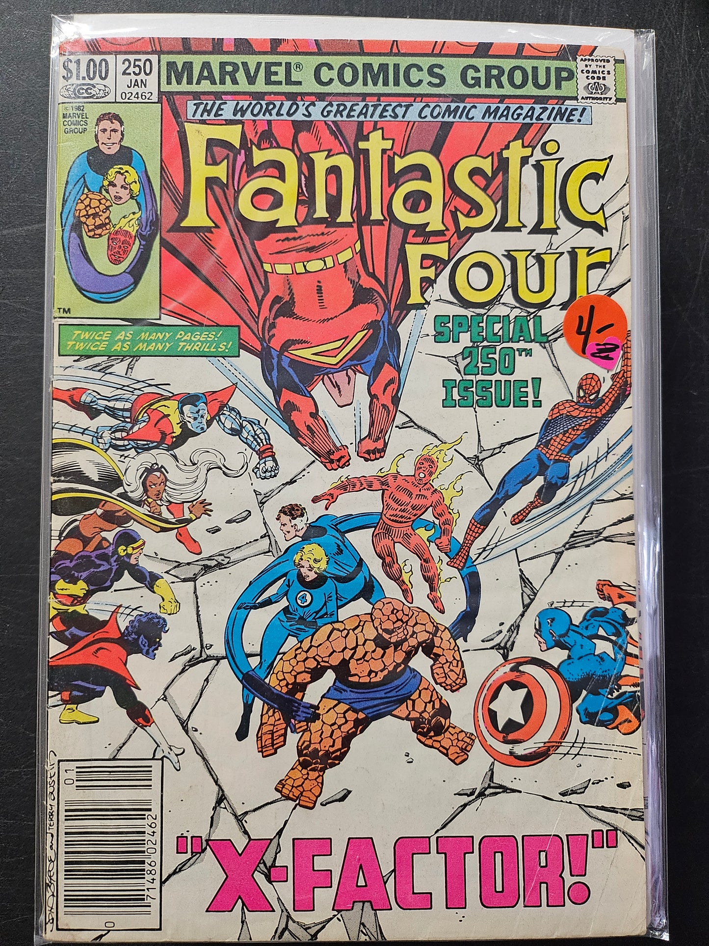 100.134 Fantastic Four – #250 – v1 (1961–1995)
