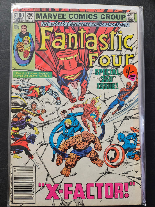 100.134 Fantastic Four – #250 – v1 (1961–1995)