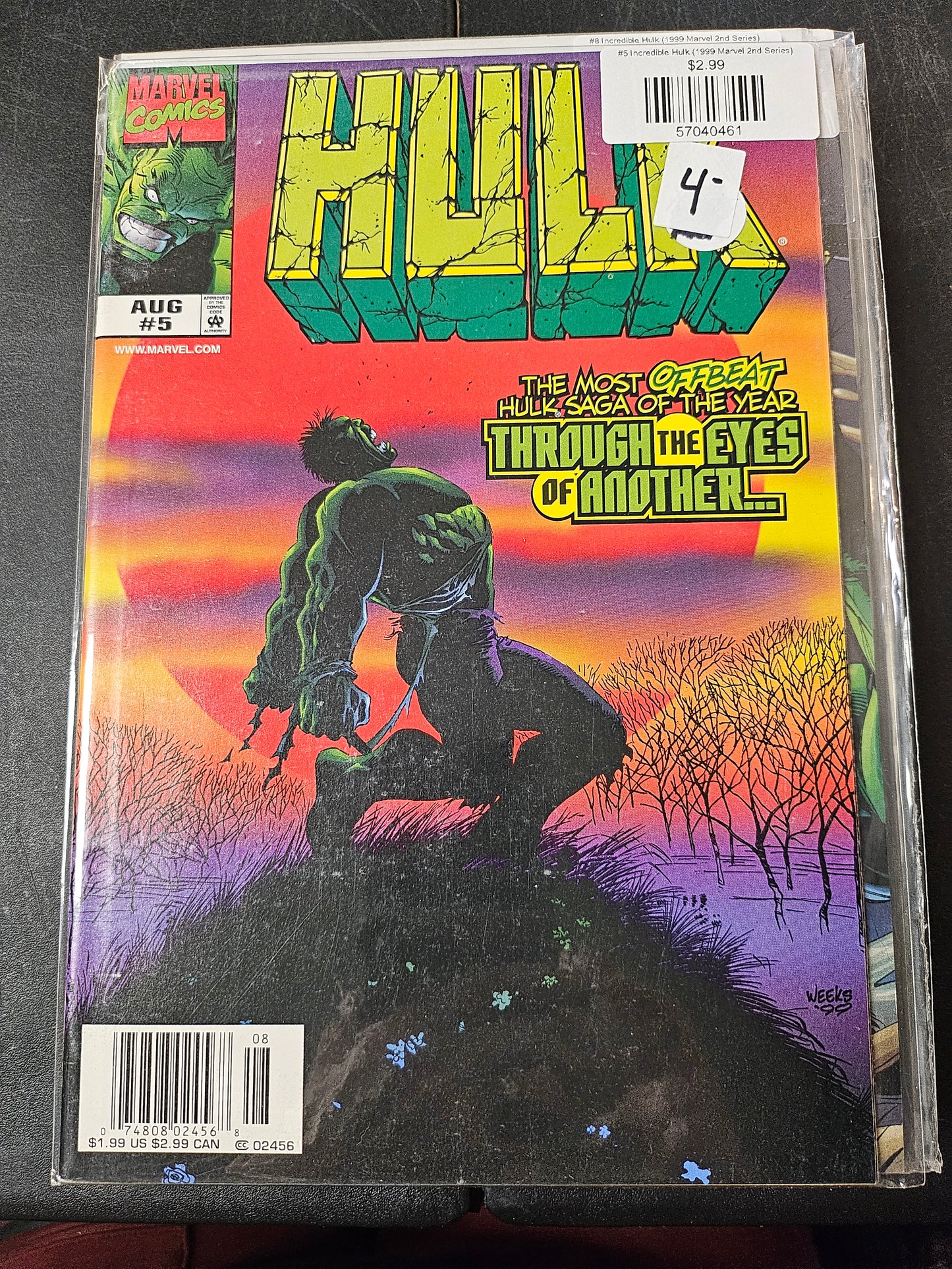#5 Incredible Hulk (1999 Marvel 2nd Series)