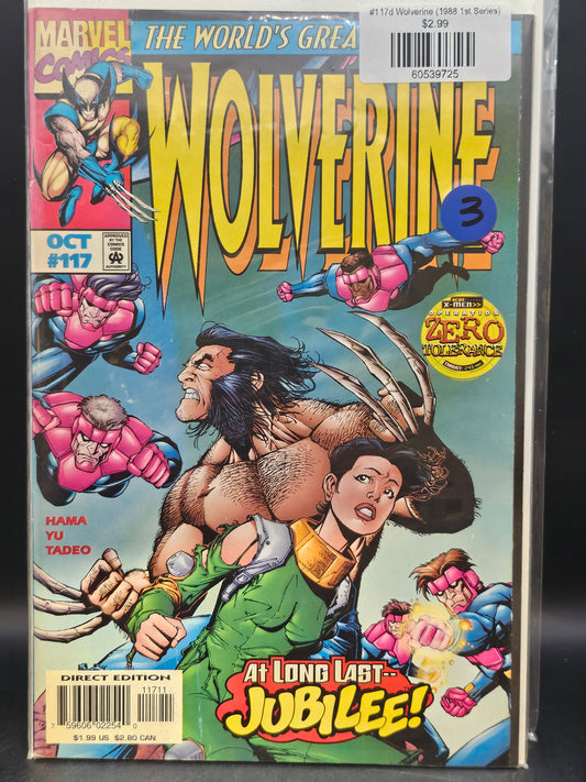 #117d Wolverine (1988 1st Series)