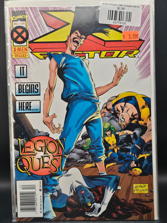 #109n X-Factor (1986 1st Series Marvel)