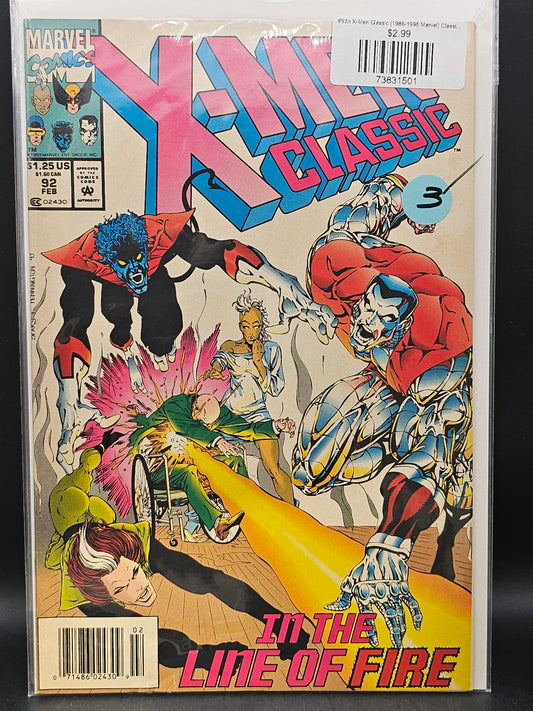 #92n X-Men Classic (1986-1995 Marvel) Classic X-Men