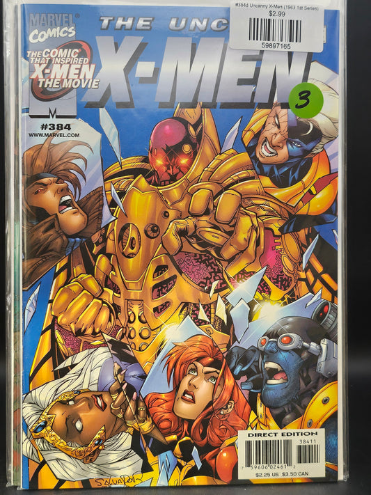 #384d Uncanny X-Men (1963 1st Series)
