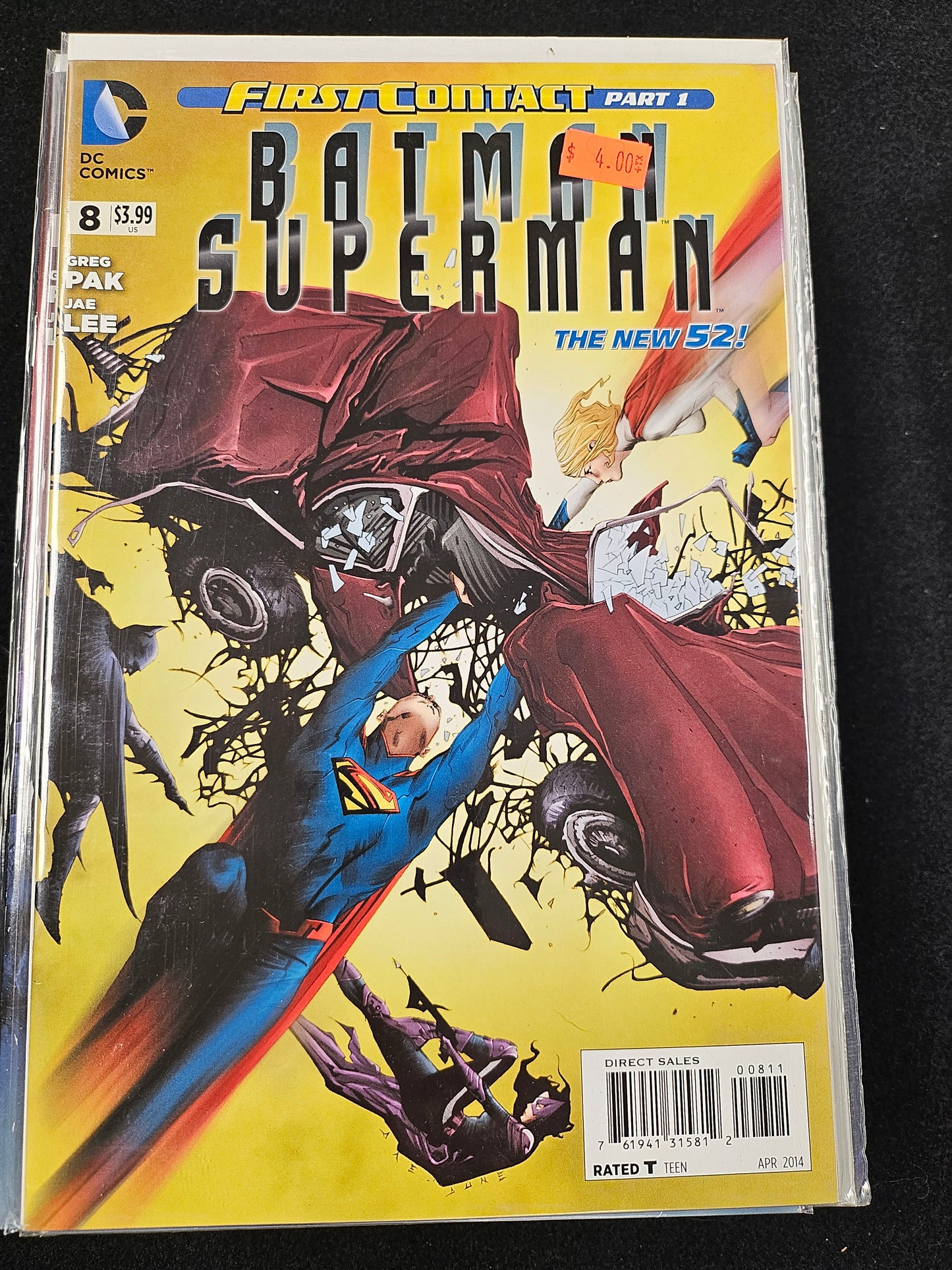 Batman/Superman – DC Comics – (2013–2016) – Volume 1 – #8 - Cover A