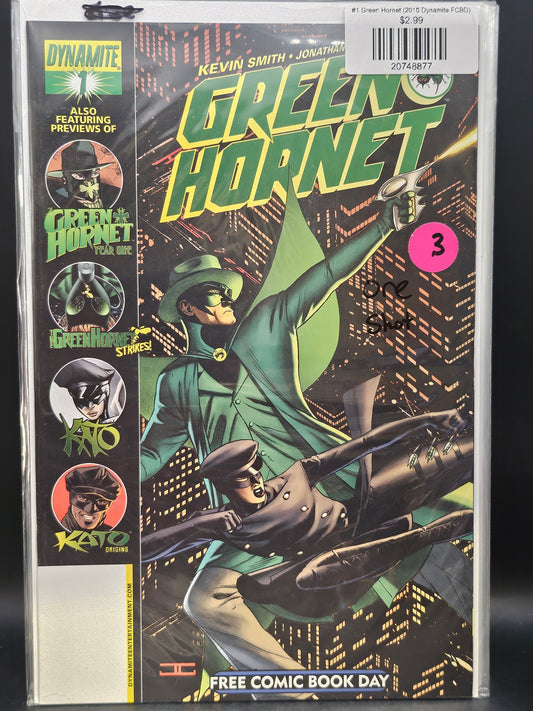 #1 Green Hornet (2010 Dynamite FCBD)