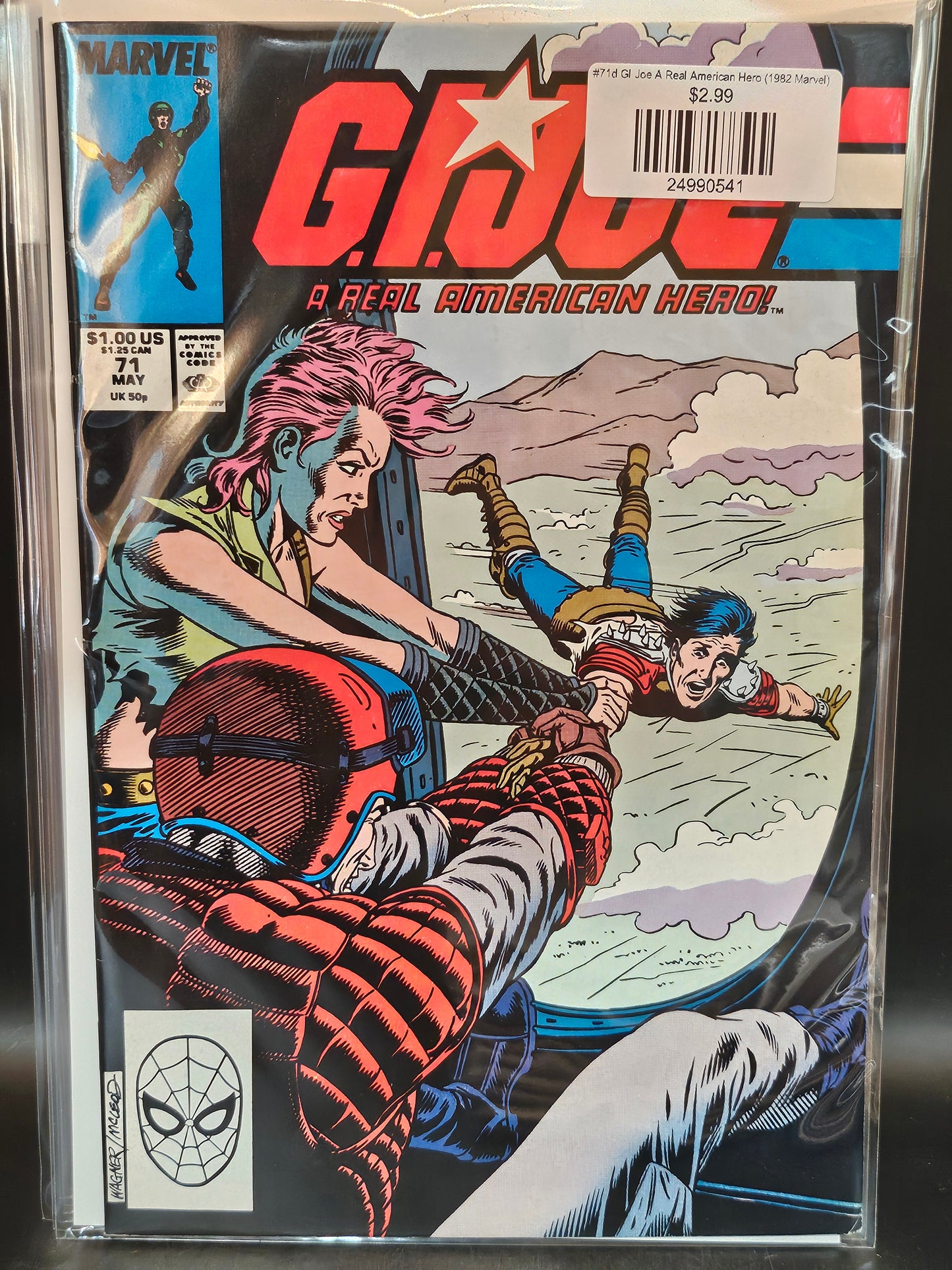#71d GI Joe A Real American Hero (1982 Marvel)