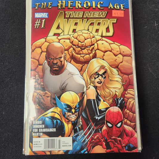 New Avengers #1 (2010-13) orange $5