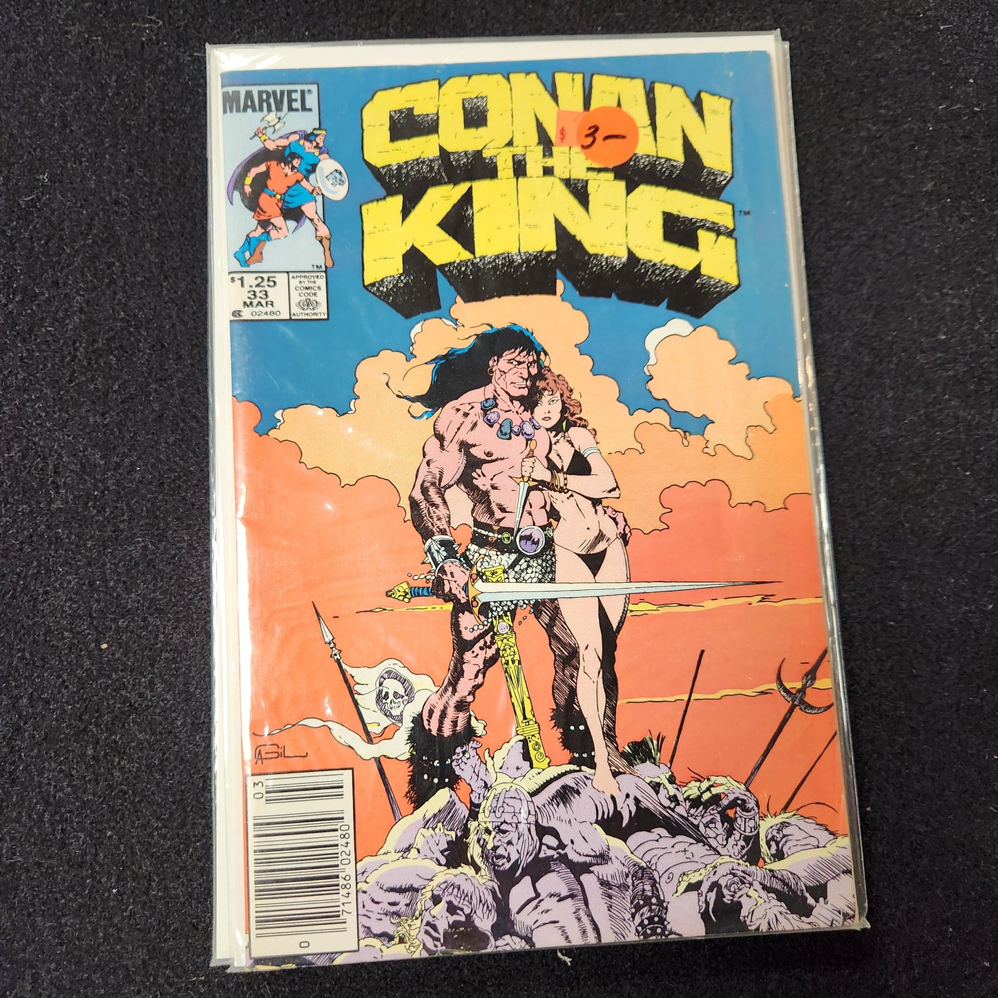 Conan the King – Marvel Comics – 1980–1989 – Volume 1 – Ongoing Series – #33