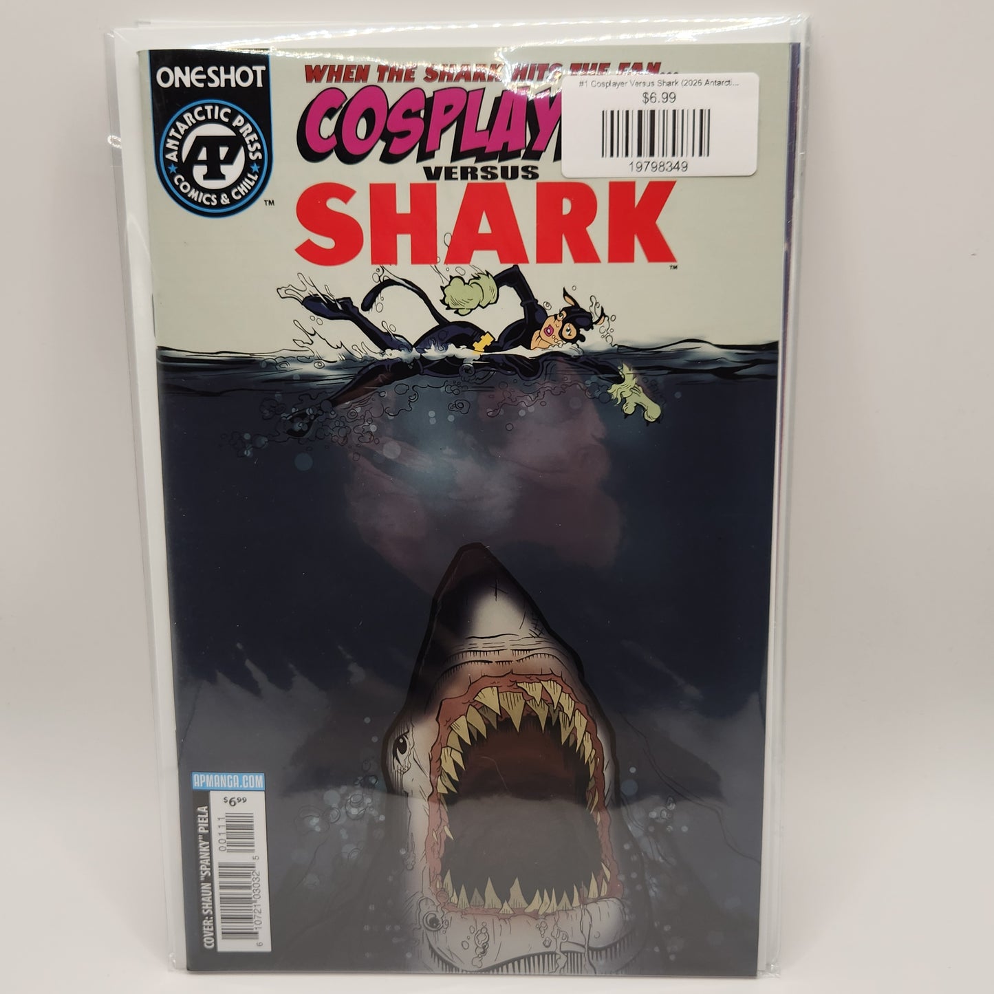 #1 Cosplayer Versus Shark (2026 Antarctic Press)