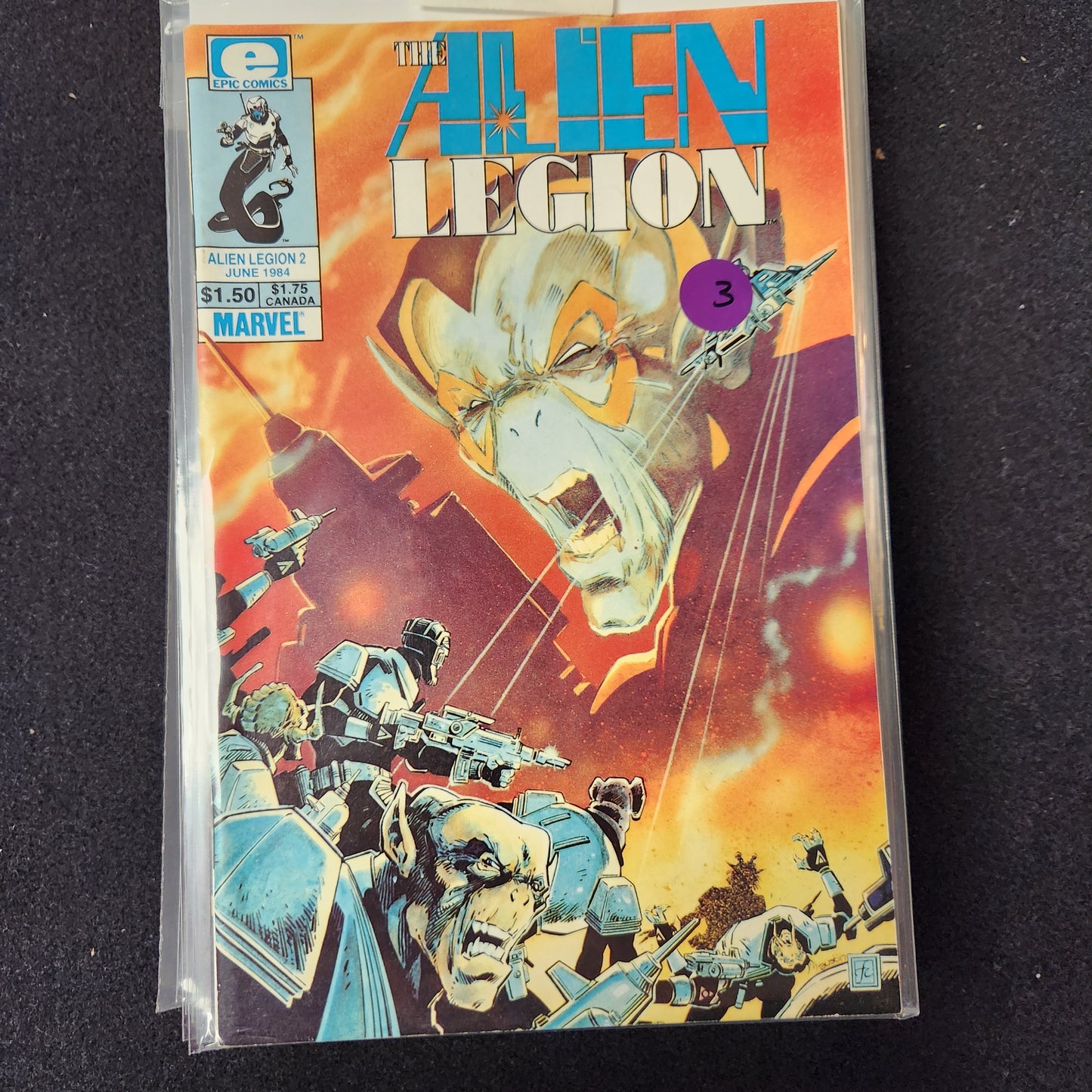 Alien Legion – Marvel / Epic Comics – 1984–1987 – Volume 1 – #2